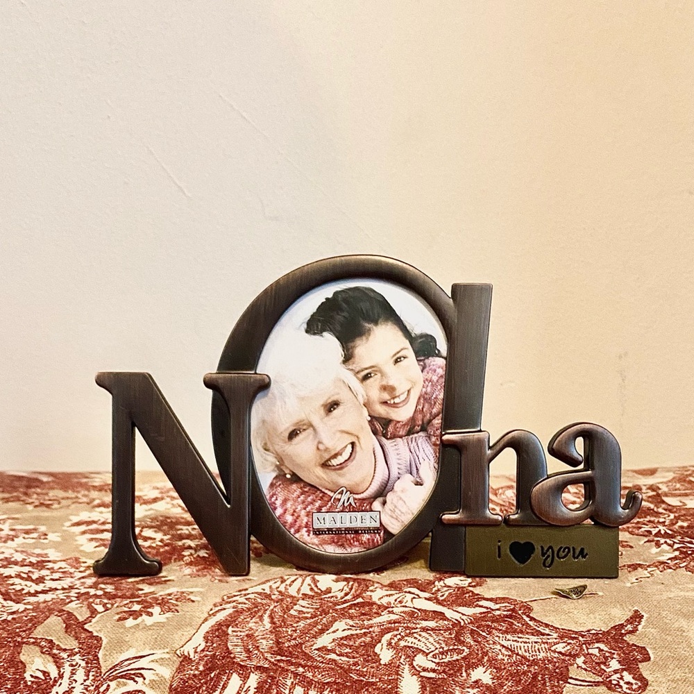 Nana Bronze Metal Picture Frame